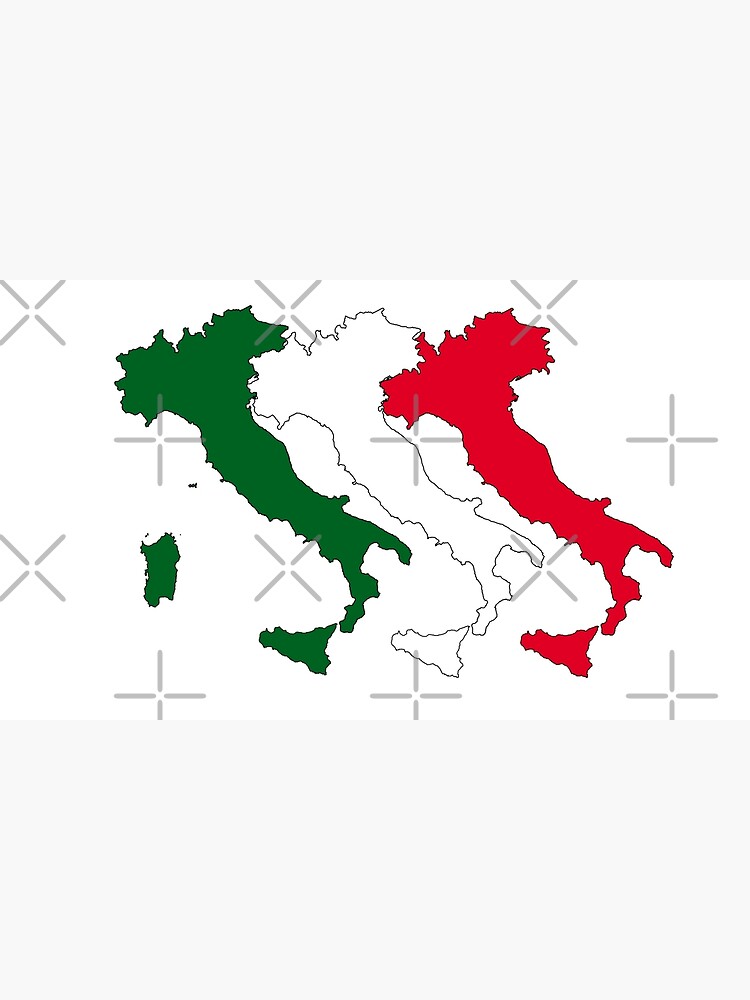 cartina-italia-3 colori  Learning italian, Italy map, Italian language