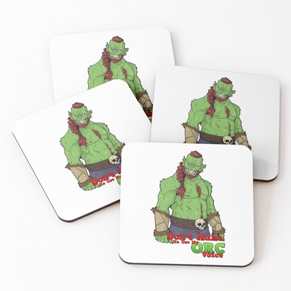Item preview, Don't Make Me Use My Orc Voice designed and sold by DemortasArt.