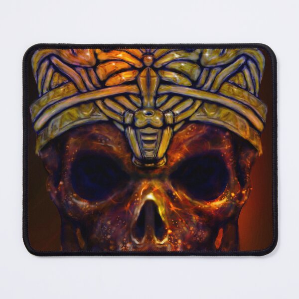 Item preview, Golden Crown Amber Skull designed and sold by sodsworld.