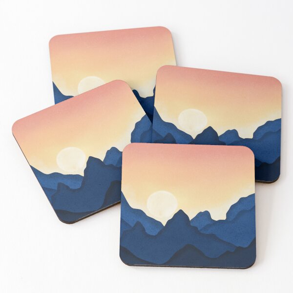 Item preview, Mountain sunset  designed and sold by cmakeitcount.