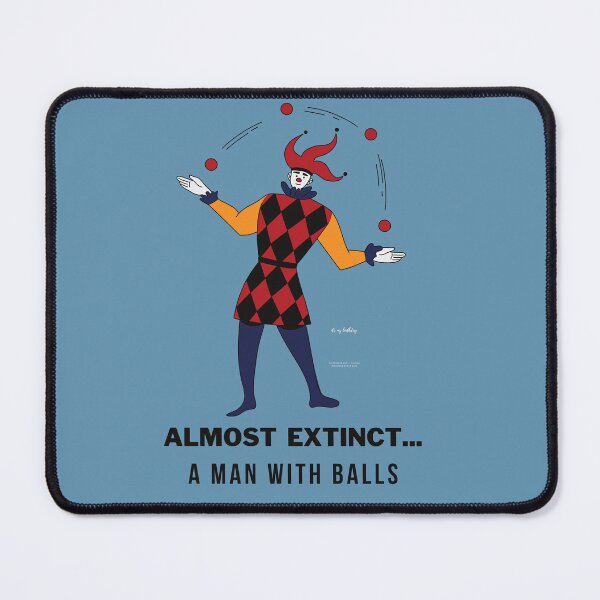 Item preview, Almost extinct A man with balls designed and sold by Linda La Guardia.