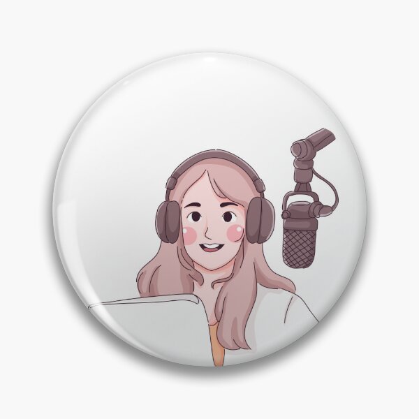 Item preview, Young woman on the radio.  designed and sold by FloridaKeys1984.