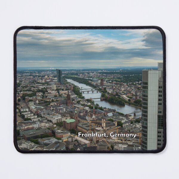 Item preview, Frankfurt, Germany from the Main Tower (with label) designed and sold by TinyCameraNinja.