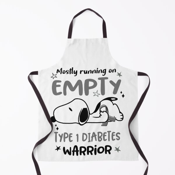 Item preview, Mostly Running on Empty Type 1 Diabetes Warrior designed and sold by Wlsnpeggy.