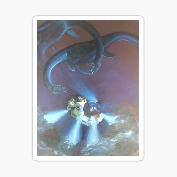 creatures of the deep Sticker