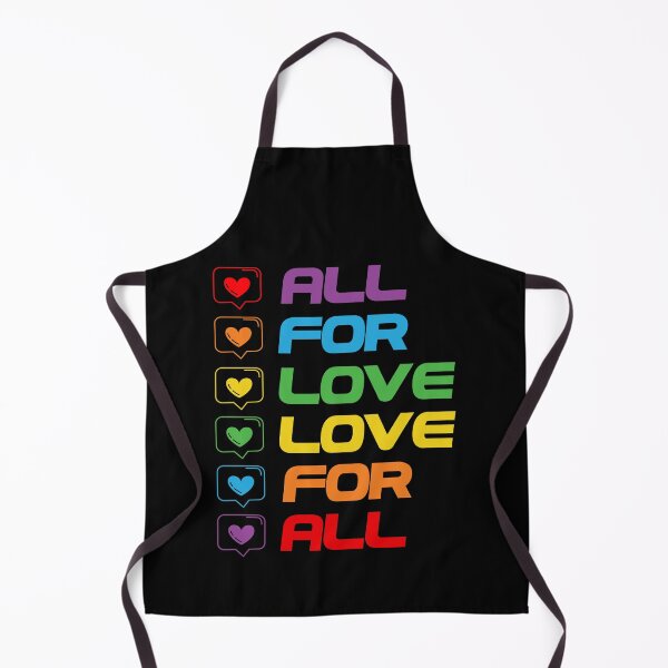 Item preview, ALL FOR LOVE, LOVE FOR ALL - LGBT PRIDE designed and sold by lukas69graphic.