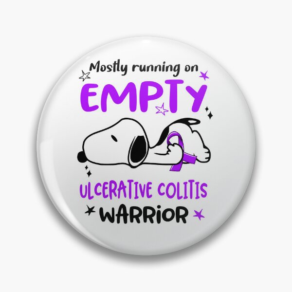 Item preview, Mostly Running on Empty Ulcerative Colitis Warrior designed and sold by Wlsnpeggy.