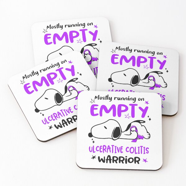 Item preview, Mostly Running on Empty Ulcerative Colitis Warrior designed and sold by Wlsnpeggy.