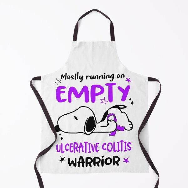 Item preview, Mostly Running on Empty Ulcerative Colitis Warrior designed and sold by Wlsnpeggy.
