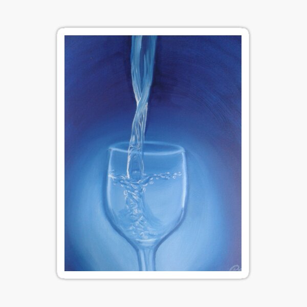 Tall drink of water Sticker