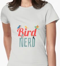 Bird Nerd - Birdwatching Ornithology Women's Fitted T-Shirt