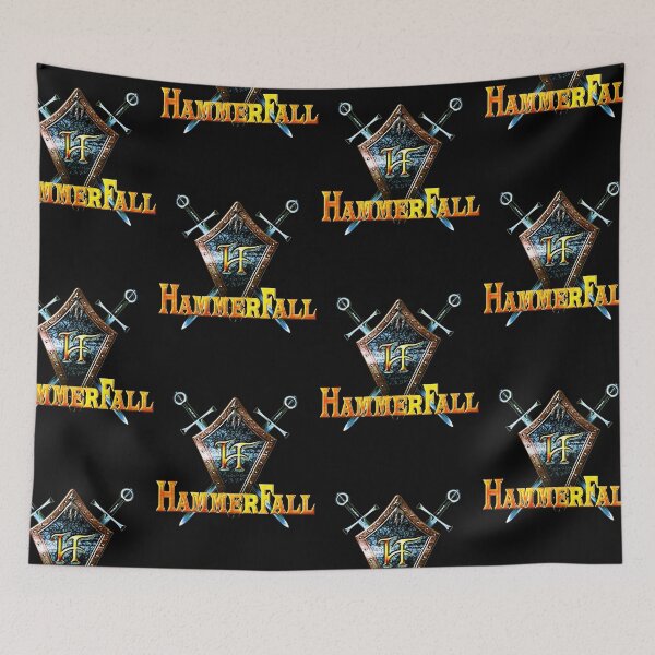 Item preview, HammerFall classic t-shirt  designed and sold by mriebe605.