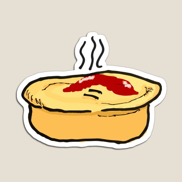 Meat Pie Magnet