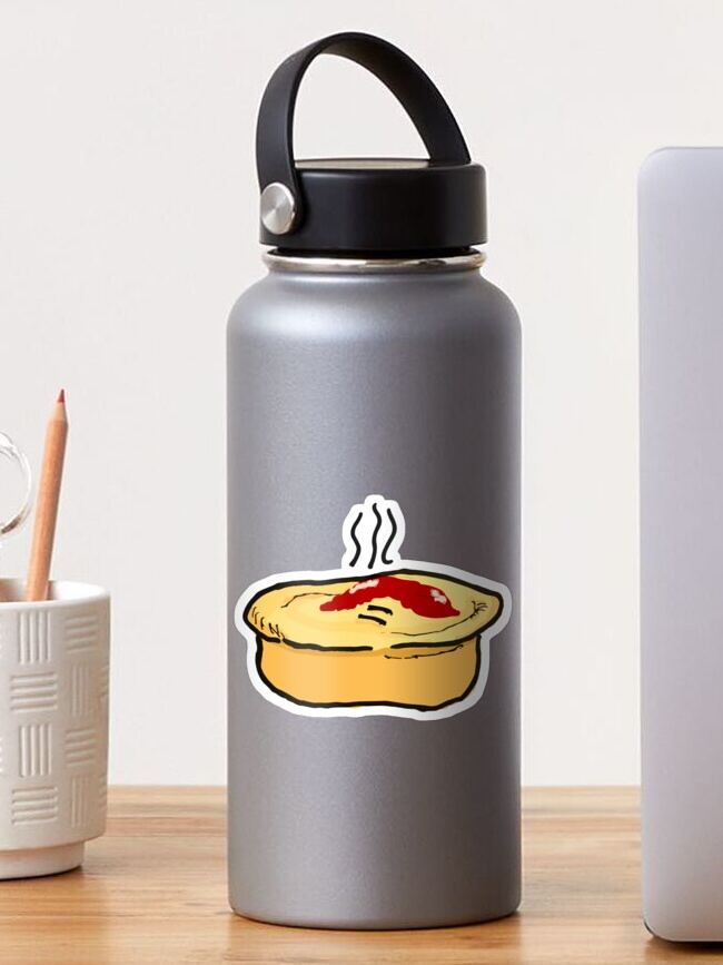 Thumbnail 1 of 3, Sticker, Meat Pie designed and sold by Straya Stickers.