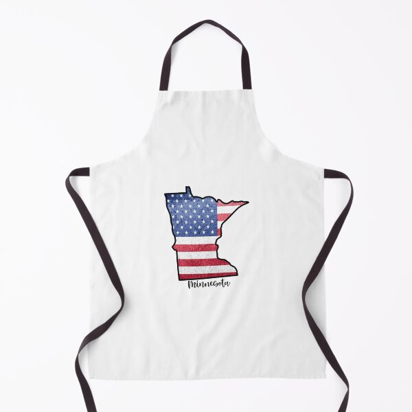 Item preview, Minnesota State Outline with Patriotic USA American Flag designed and sold by Gsallicat.