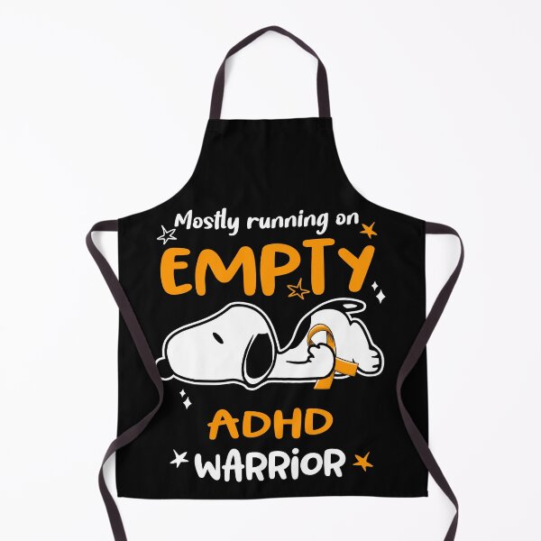 Item preview, Mostly Running on Empty ADHD Warrior designed and sold by Wlsnpeggy.