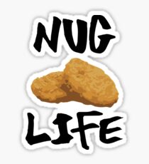 Dinosaur Chicken Nuggets: Stickers | Redbubble