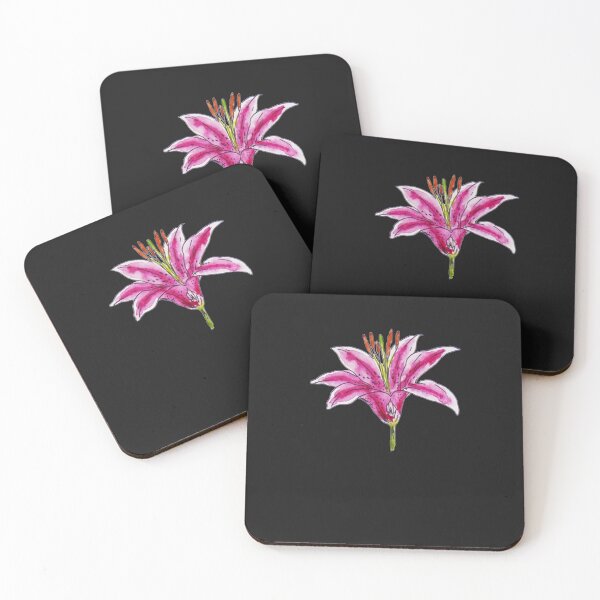 Item preview, Lily Stargazer Watercolor  designed and sold by ResiHoffmann.