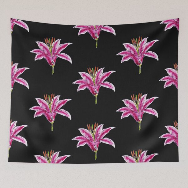 Item preview, Lily Stargazer Watercolor  designed and sold by ResiHoffmann.