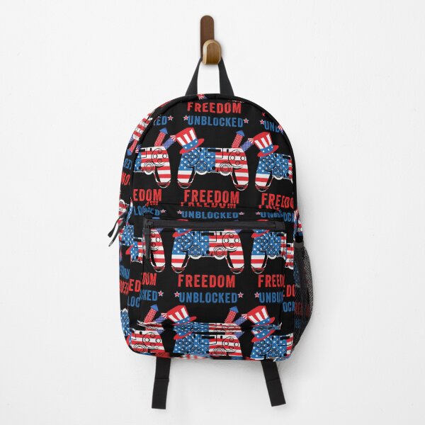 Item preview, Freedom unblocked American console Flag Gamer nerdy 4th of July Video Game designed and sold by POPLIN ⭐ ⭐ ⭐ ⭐ ⭐.