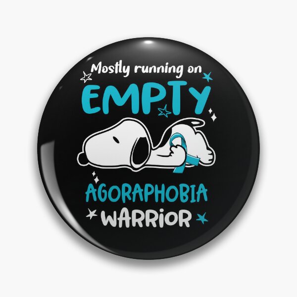 Item preview, Mostly Running on Empty Agoraphobia Warrior designed and sold by Wlsnpeggy.