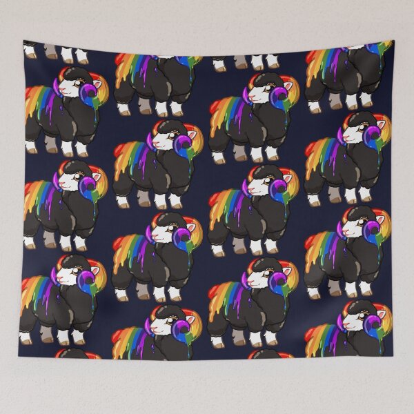 Item preview, Pride Sheep (Black) designed and sold by Katiefrog217.