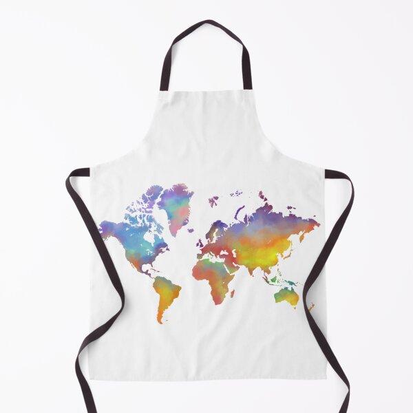 Item preview, Map Of The World Colored designed and sold by antevasinart.
