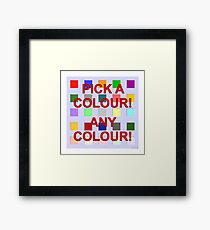 Postmodernism 01 Framed Print