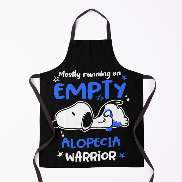 Item preview, Mostly Running on Empty Alopecia Warrior designed and sold by Wlsnpeggy.