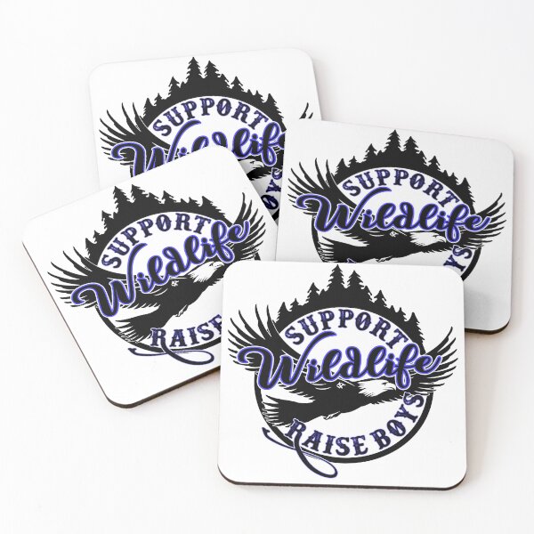 Item preview, Support Wildlife Raise Boys designed and sold by jeturnbill.