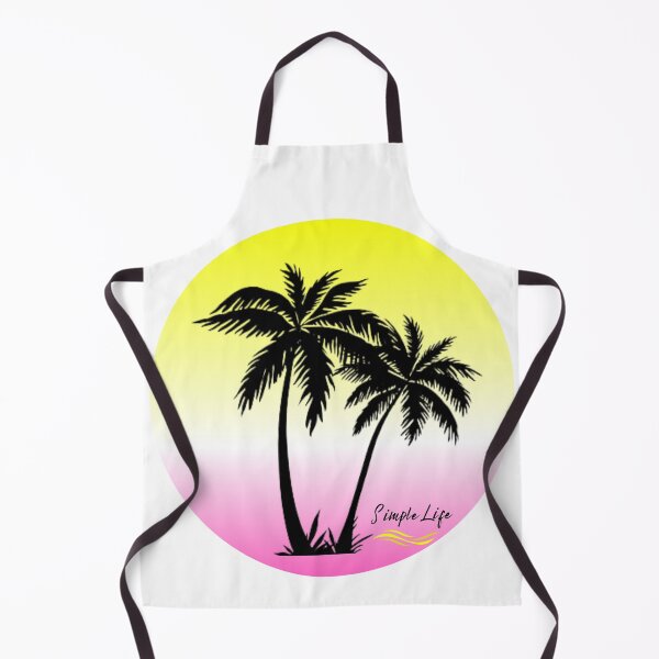 Item preview, Palm Trees Simple Life Yellow and Pink designed and sold by SimpleSteve.