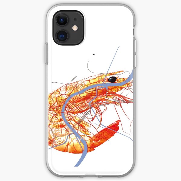 Basel Citymap Artwork | SHRIMP iPhone Flexible Hülle