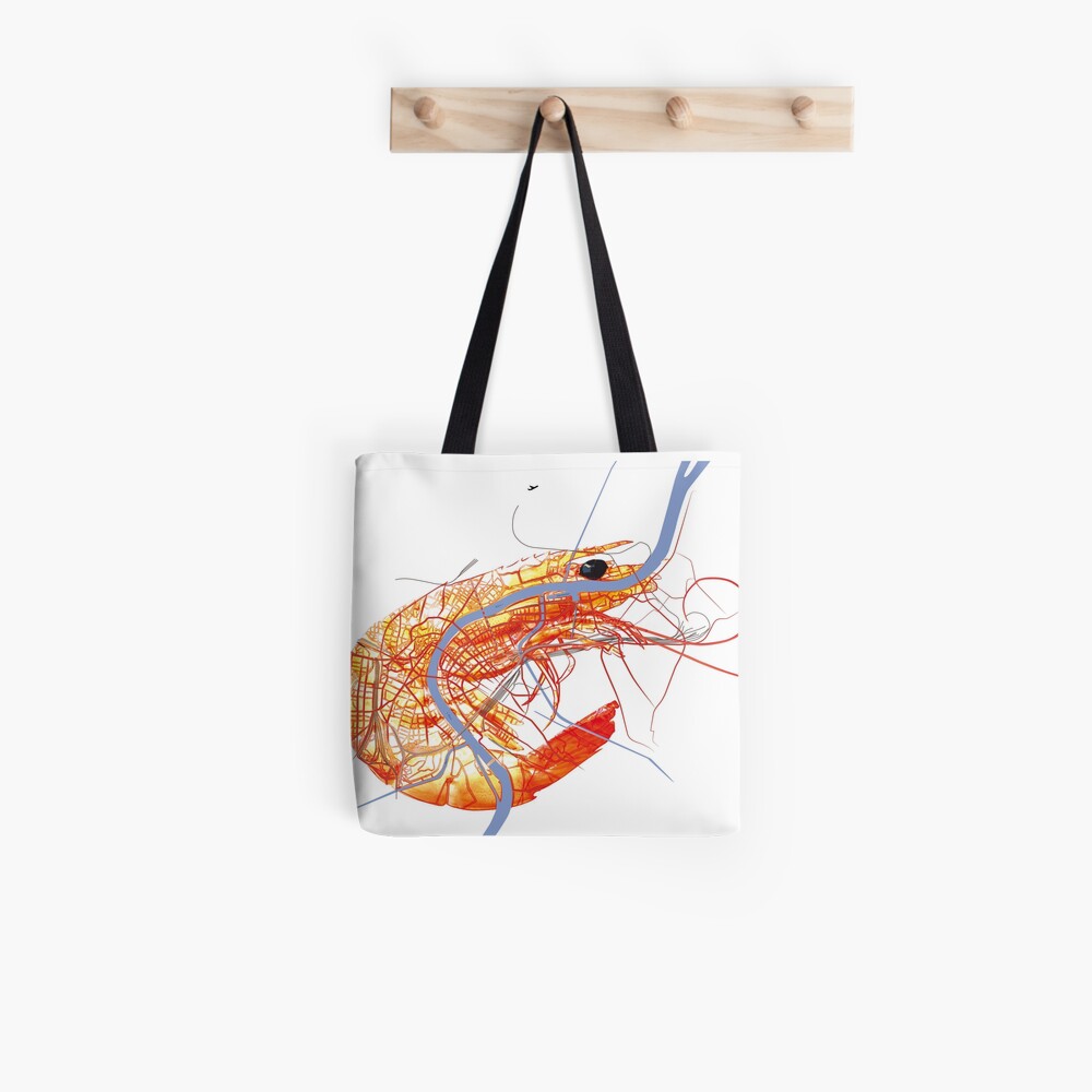Basel Citymap Artwork | SHRIMP Stofftasche