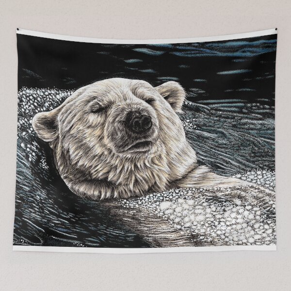 Item preview, Polar bear designed and sold by LorenDowding.
