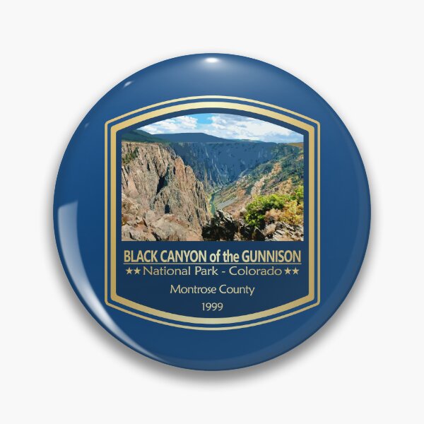 Vista previa del artículo con la obra «Parque Nacional Cañón Negro del Gunnison (PF)», diseñado y vendido por curranmorgan.