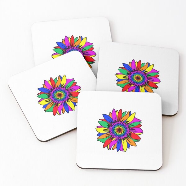 Item preview, Rainbow Sunflower Pride Design designed and sold by InspiredForever.