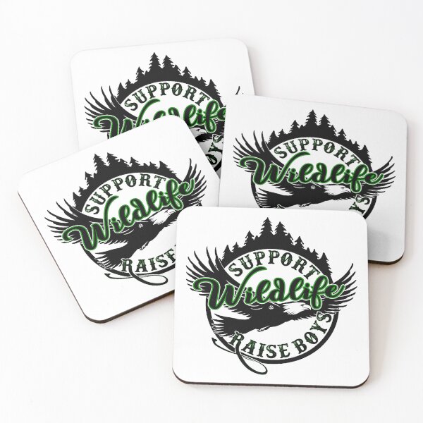 Item preview, Support Wildlife Raise Boys designed and sold by jeturnbill.