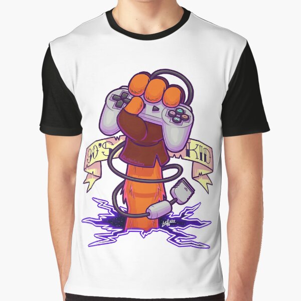 Vista previa del artículo con la obra «90's Kid», diseñado y vendido por LuchosFactory.