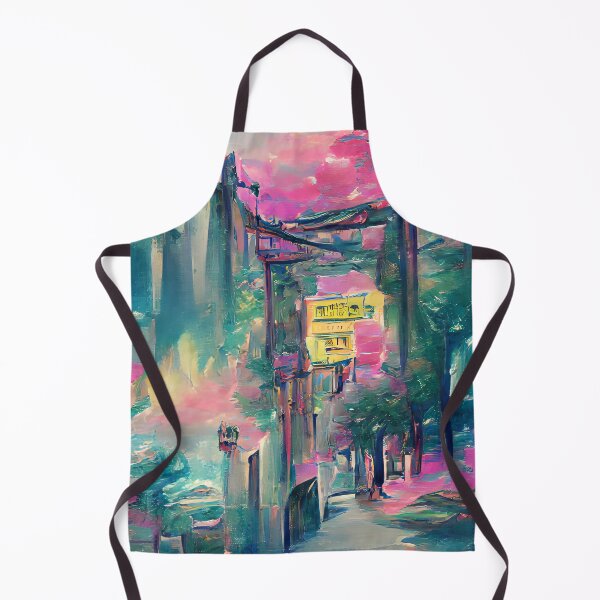 Item preview, City Street Watercolor Dream Art designed and sold by Holisticfox.