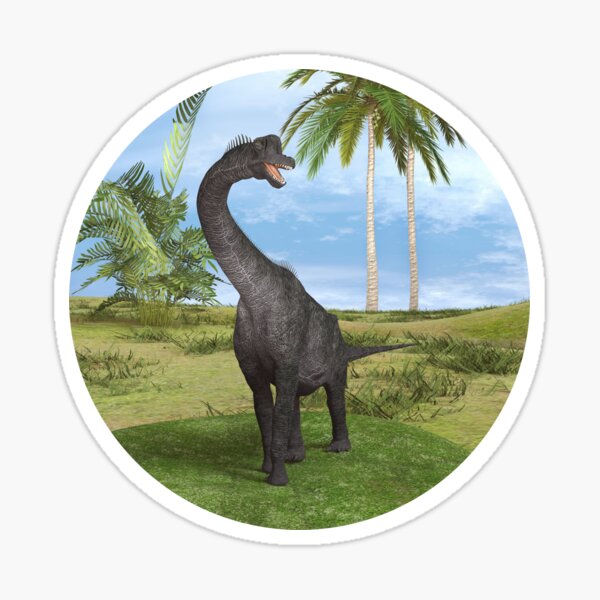 Dinosaur Brachiosaurus Sticker