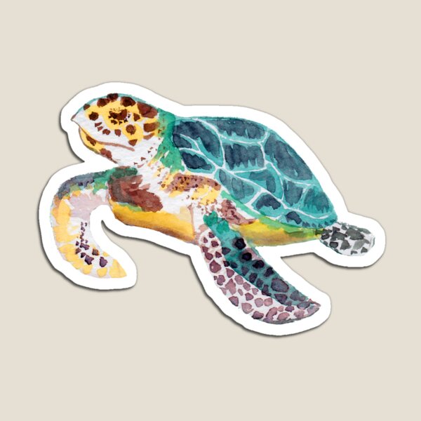 Vista previa del artículo con la obra «Tortuga», diseñado y vendido por CvelasquezuART.