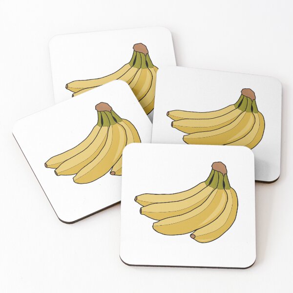 Item preview, Banana bunch cute fruit aesthetic designed and sold by Niklauss.