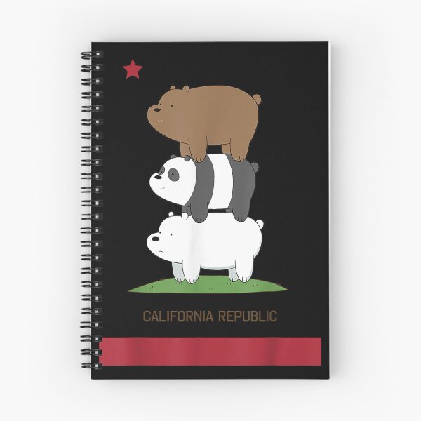 Item preview, California Republic Bear Stack T-Shirt designed and sold by BurgeKarla.