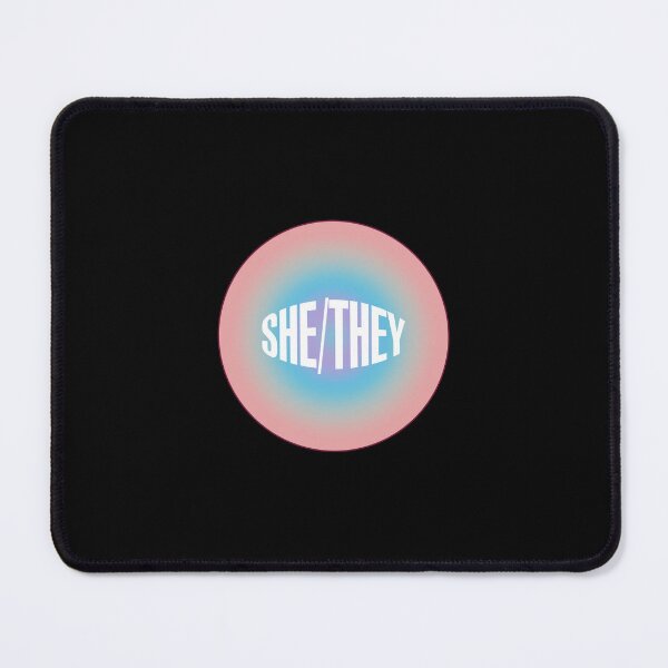 Item preview, She/They Pronoun designed and sold by APCHAUart.
