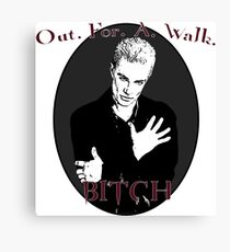 Spike - Out. For. A. Walk Canvas Print