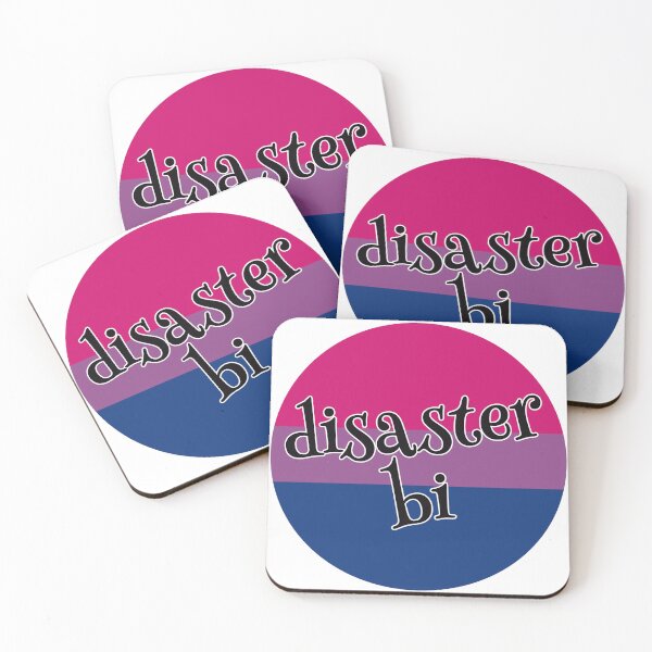 Item preview, Disaster Bi Pride Flag (White) designed and sold by Liminal Odds & Ends.