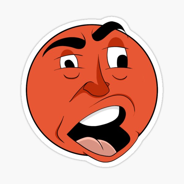 Stupid Face Sticker