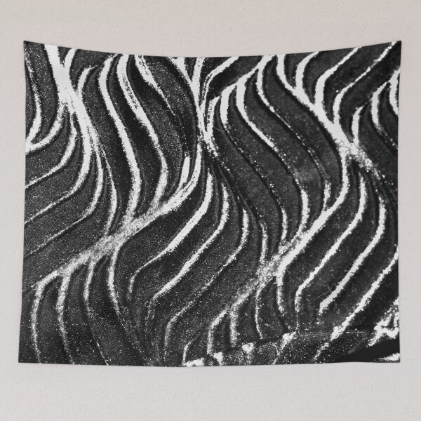Item preview, PATTERN DESIGN STUDY #84 – Abstract of Wavy Grey Grooves designed and sold by DEL-Productions.