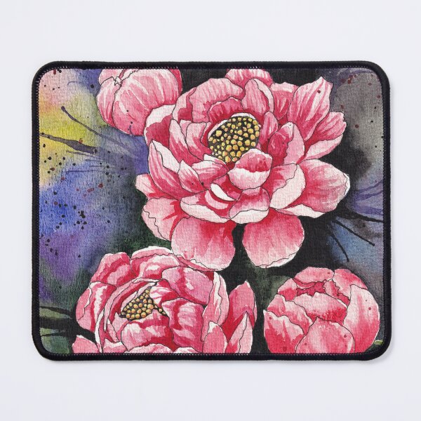Item preview, Beautiful Peonies Watercolour Artwork designed and sold by Oirabot.
