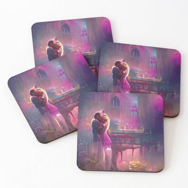 Item preview, Love at Midnight City Garden Dream Art designed and sold by Holisticfox.